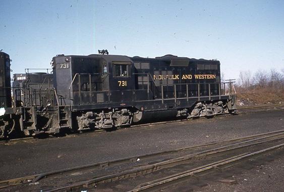 N&W 731 Hagerstown MD 2-58